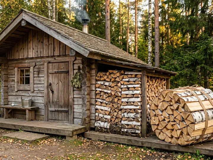 Дровник под ключ — Нея